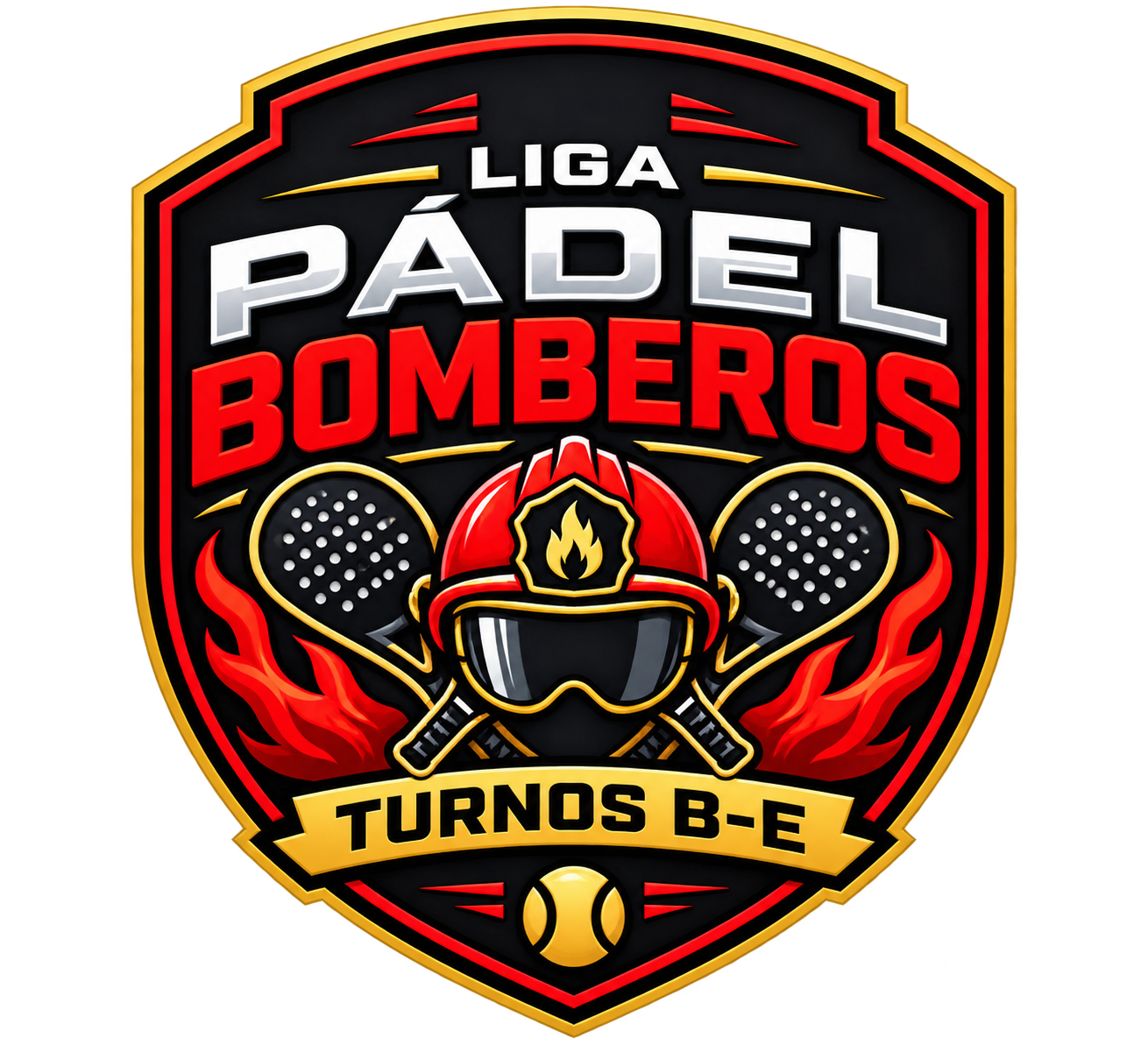 Liga Pádel Bomberos Turnos B-E